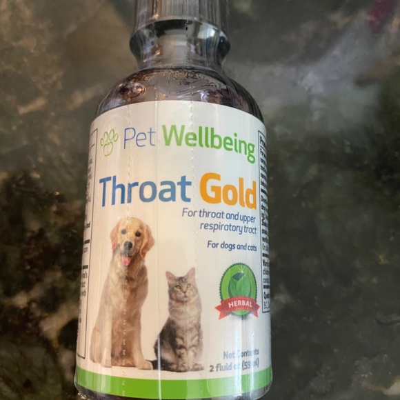 *SOLD* Pet Wellbeing Throat Gold NEW 2oz - Picture 4 of 7